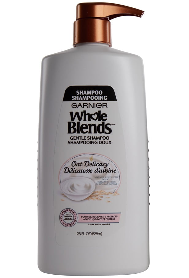 Garnier Whole Blends Oat Delicacy Nourishing Dandruff Relief Daily Shampoo, 28 fl oz