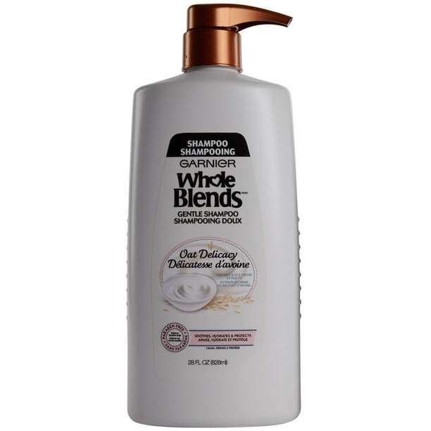 Garnier Whole Blends Oat Delicacy Shampoo, 28 fl. oz.