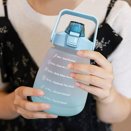 

Carmenl Clearance Deal!Large Capacity Portable Outdoor Cup DIY Student Student Back Botato Girls Bladed Strawing Cup Sports Cup Kitchen Cups