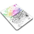 thumbnail image 4 of KSK KAISHEK Only for MacBook Air 13.6 Inch m2 Case 2022.0 Release Model A2681, Plastic Hard Shell + Black Keyboard Cover, Creative B 47, 4 of 5