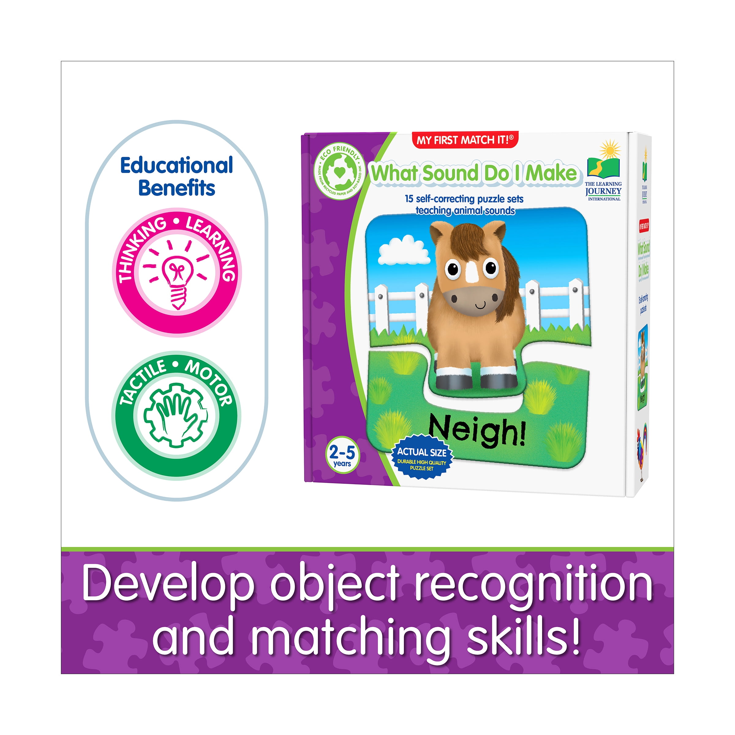 The Learning Journey My First Match It! - What Sound Do I Make