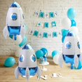 thumbnail image 4 of Blue Rocket Ballon (3 Pcs), 4 of 5
