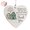 1 Pcs, variant on Gloryboom Thank You Neighbours Heart - Shaped Ornament, Gloryboom Heart Shaped Sea Glass Neighbor Christmas Ornaments, Housewarming Moving Away Gifts for Neighbor (3 PCS)