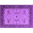 thumbnail image 1 of Ahgly Company Indoor Rectangle Oriental Purple Industrial Area Rugs, 7' x 9', 1 of 4