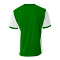 thumbnail image 4 of A4 Premier Soccer Jersey For Men in Kelly / White | N3017, 4 of 5