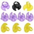 thumbnail image 1 of 10 Uds. Placa de anillo para decoración de uñas, bandeja de pegamento para esmalte de uñas, bandeja de Color para uñas, 1 of 6