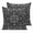 Black, White, Charcoal, variant on 16x16 Pillow Covers Set of 2, Navy Blue Paisley Boho Square Throw Pillow Covers for Couch/Sofa/Living Room, Abstract Art Floral Aesthetic Decorative Soft Pillowcases for Couch Throw Pillows