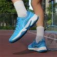 thumbnail image 6 of LASUDRAA Mens Badminton Shoes Lightweight Breathable Shock Absorption Durable Sports Shoes, 6 of 8
