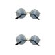 thumbnail image 4 of Gafas de sol Seitruly diseño especial Fiesta de baile Marco de metal Dorado, azul Type2 NO2, 4 of 6