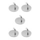 thumbnail image 3 of Billuyoard Colgador de pared autoadhesivo de acero inoxidable para Hotel, sala de estar, baño, cocina, paño, sombrero, gancho sin perforaciones, plateado Type2 NO2 Billuyoard CBP022941, 3 of 6