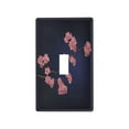 thumbnail image 2 of IAUYY Retardant PC Material Duplex Outlets Switch Plate Covers Easy DIY Installation with Screws Light Switch Cover Plate Cherry Blossom Branches, 2 of 9