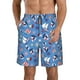 thumbnail image 1 of Fotbe Colorful Sailing Ship Trajes de Baño Estampados para Hombre, Shorts de Verano de Secado Rápido, Ropa de Playa, Bañadores-XX-Large, 1 of 6