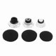 thumbnail image 1 of Replacement Earplug Gels Kit - 3 Sizes: Large, Medium, Small for Bluetooth Headsets, 1 of 5
