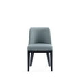 thumbnail image 3 of Manhattan Comfort Gansevoort 19.5" Faux Leather Dining Chair - Pewter (Set of 4), 3 of 11