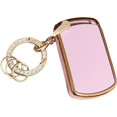 thumbnail image 5 of Key Fob Cover Compatible with Toyota Sienna 2011-2020 6 Button Keychain Case Holder Protector,Pink-gold, 5 of 6