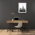 thumbnail image 3 of Pica, Jeff 15x18 White Modern Wood Framed Museum Art Print Titled - Dome In The Sky, 3 of 4
