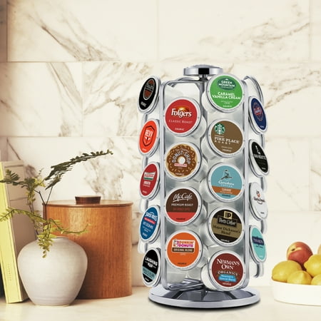 Keurig - K-Cup Pod Carousel - 36ct Capacity - Chrome