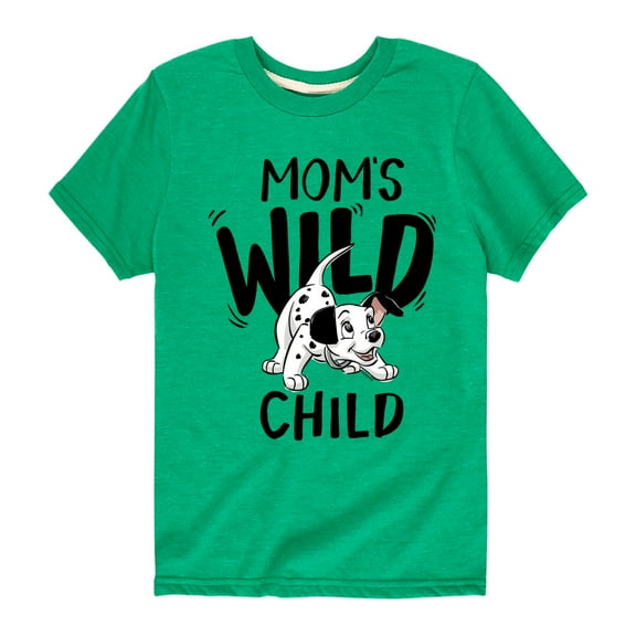 Disney - 101 Dalmatians - Moms Wild Child - Toddler And Youth Short Sleeve Graphic T-Shirt