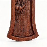 Handicraft Wooden Crown of Thorns Jesus Christ Crucifixion Cross, Home Wall Decoration