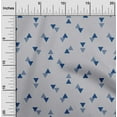 thumbnail image 1 of oneOone Viscose Chiffon Fabric Triangle Geometric Print Fabric by Yard 42 Inch Wide, 1 of 4