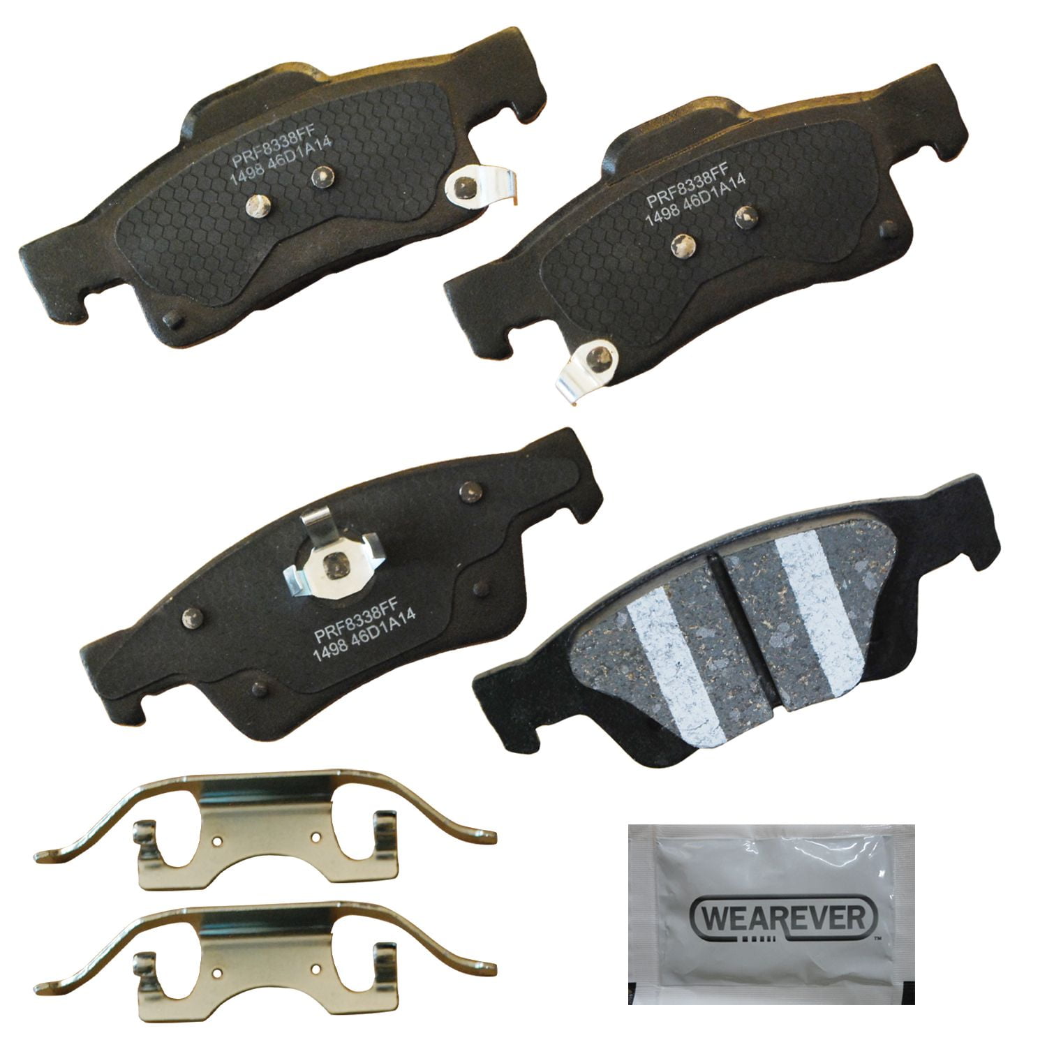 Carquest Professional Platinum Ceramic Brake Pads Rear (4Pad Set