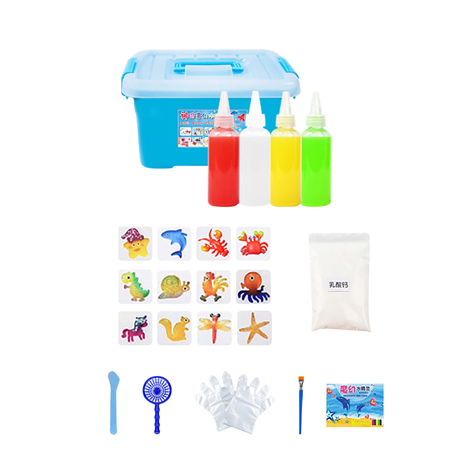  Aqua Gelz™ 3D Magic Gel Create Soft Figures Craft Kit