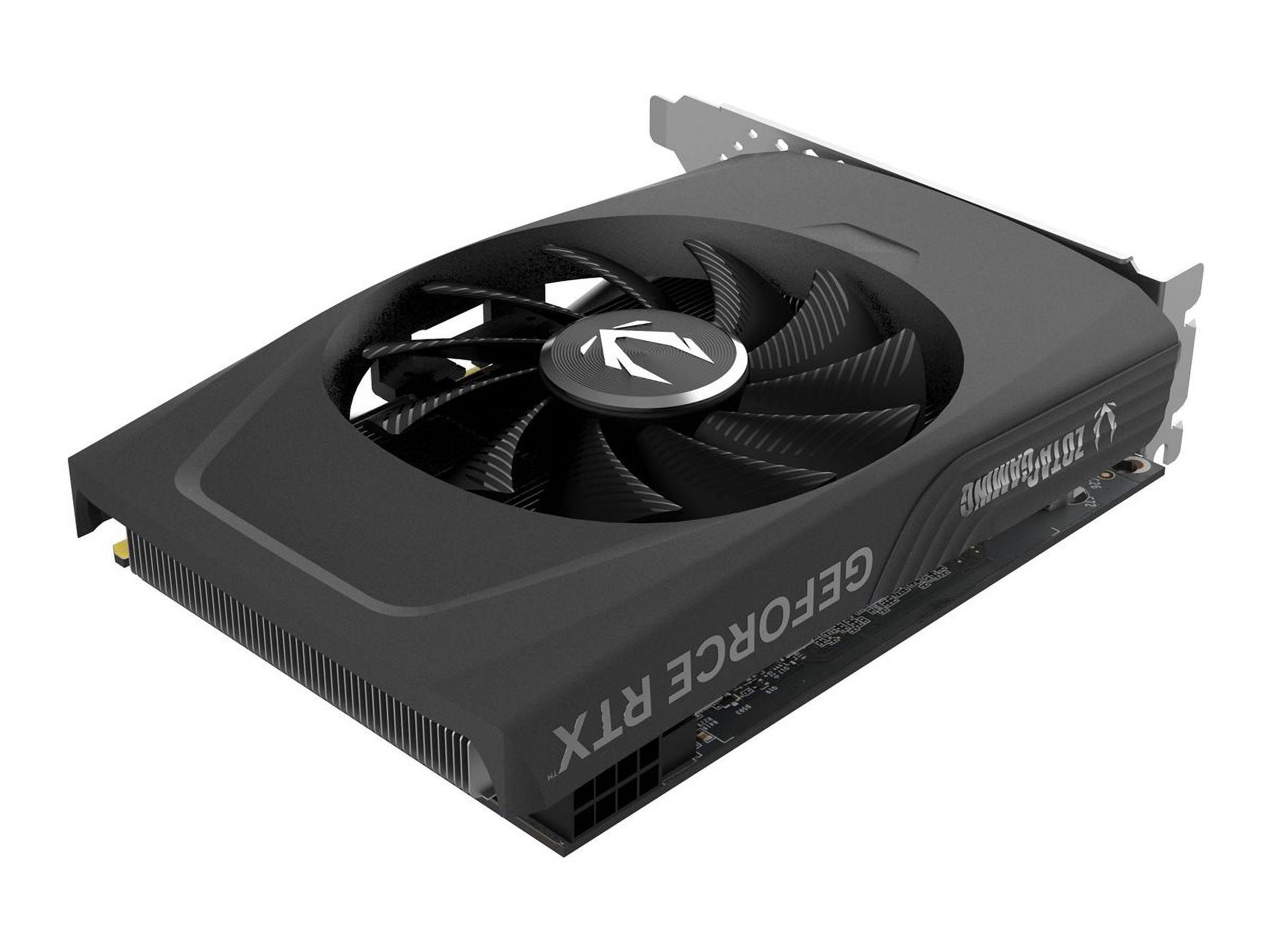 Zotac Gaming GeForce RTX 4060 8GB Solo – Kompakte Grafikkarte, DLSS 3, PCIe 4.0