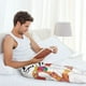thumbnail image 5 of Fotbe 2025 New Year'S Pantalones de Pijama para Hombre, Pantalones de Dormir, Pantalones de Casa con Cintura Ajustable y Bolsillos-Small, 5 of 6