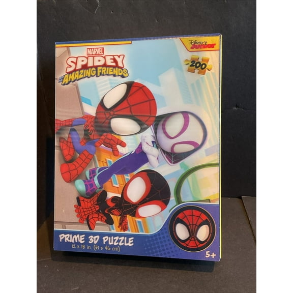 Marvel Spidey & Amazing Friends Prime 3D 200 Pc  Puzzle