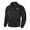 Black-1, variant on Mens Quarter Zip Sweatshirt Sherpa Lined Fleece Plush Mock Neck Fashion Athletic Warm Pullover Casual Soft Polo Golf Shirt