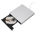 thumbnail image 3 of Unidad óptica externa USB para computadora, unidad de DVD externa, unidad de DVD externa para computadora portátil, grabadora de DVD ultradelgada para computadora portátil, durabilidad extendida, 3 of 12