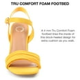thumbnail image 3 of Journee Collection Womens Skiler Tru Comfort Foam Open Square Toe Block Heel Sandals, 3 of 6