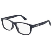 NEW Gucci GG0640OA 003 Blue Eyeglasses 55mm with Gucci Case
