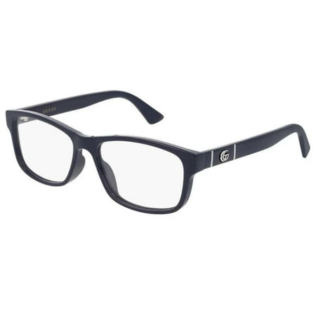 NEW Gucci GG0640OA 003 Blue Eyeglasses 55mm with Gucci Case