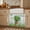 Green Gold, variant on Happy St. Patrick's Day Small Cabinet Curtains 10"W x 11"L, Spring Green Lucky Clovers Leaf Sink Skirt Dust-Proof Short Curtain for Bathroom Vanity Storage Cubby Desk, Self Adhesive Privacy Drapes