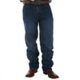thumbnail image 4 of Cinch Mens Black Label Relaxed Fit Dark Stonewash Jeans 40W x 34L Dark Stone Blast, 4 of 4