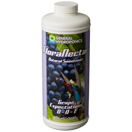 Flora Nectar Grape Expectations for Gardening, 1-Quart, The scientists at General Hydroponics have formulated FloraNectar to optimize the greatest transference of.., By General