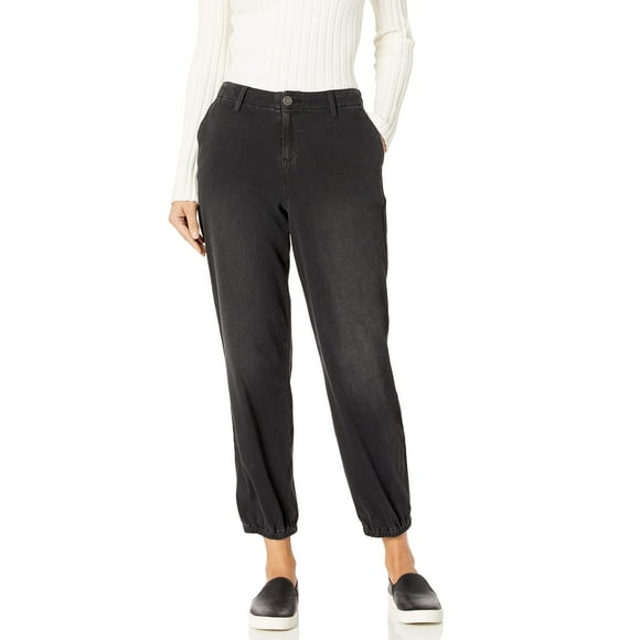 Skinnygirl Women's The Utility Jogger, Black Stone, 26