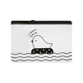 thumbnail image 1 of justharion Chick Sunglass Transparent Pull Edge Frosted Plastic Stationery Document Bag, 1 of 1