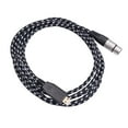 thumbnail image 2 of Microphone Cable Shielded Gold-Plated 300cm USB to XLR Female Mic Recording Link Converter Cable for Studio, 2 of 8