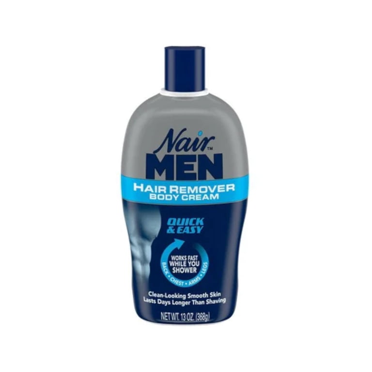 Nair Men Hair Remover Body Cream - 3 Pack, Lotion Formula, 13 oz