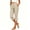 #03 Khaki 【Mix & Match: Stock Up on Your Favorite Colors】, variant on Plus Size Women's Mid Rise Stretch Cropped Straight Leg Dress Pants, Split Hem Side Pocket Polyester Spandex Trousers, Flattering Work Casual Bottoms for Travel Daily Business | TruHer,Wine 3XL
