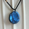 thumbnail image 4 of Collier Pendentif Labradorite Naturelle Cristal Pierre de Guérison Collier L8J1, 4 of 9