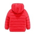thumbnail image 4 of YunPes Down Jackets for Boys Girls Winter Coat Lightweight Windproof Hooded Down Jacket Winter with Hood Zipper 4-14 Years Old, 4 of 9