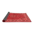 thumbnail image 2 of Ahgly Company Indoor Round Medallion Red Traditional Area Rugs, 4' Round, 2 of 4
