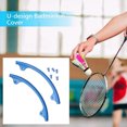 thumbnail image 3 of 2Pcs Badminton Racket Protector U-Shaped Shock-absorbing Enhanced Performance Front Frame Head Curved Protection Sleeve, 3 of 8