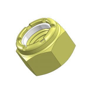 

Grade 8 Nylon-Insert Hex Locknuts 1 1/8 -7 - (Pack of 5)