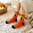 thumbnail image 5 of Voska Womens Halloween Fuzzy Socks Soft Cozy Slipper Fluffy Winter Warm Fleece Socks for Women Plush Sleeping G One Size, 5 of 6