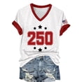 thumbnail image 6 of MAIHAN 250 Years Tshirt Women American Flag Shirts 250 Years Independence Tee Summer T Shirt American Birthday Shirts Tops, 6 of 6