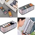 thumbnail image 3 of Foldable Storage Box Cupboard Drawers Organiser for Bra Panties Socks, 3 of 5
